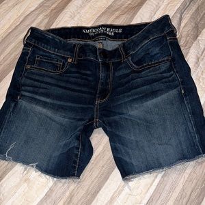 Denim shorts
